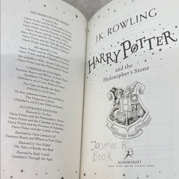 Lot of Harry Potter Books Plus Wizard wand in box J.K. Rowling. Like New! - Picture 7 of 9